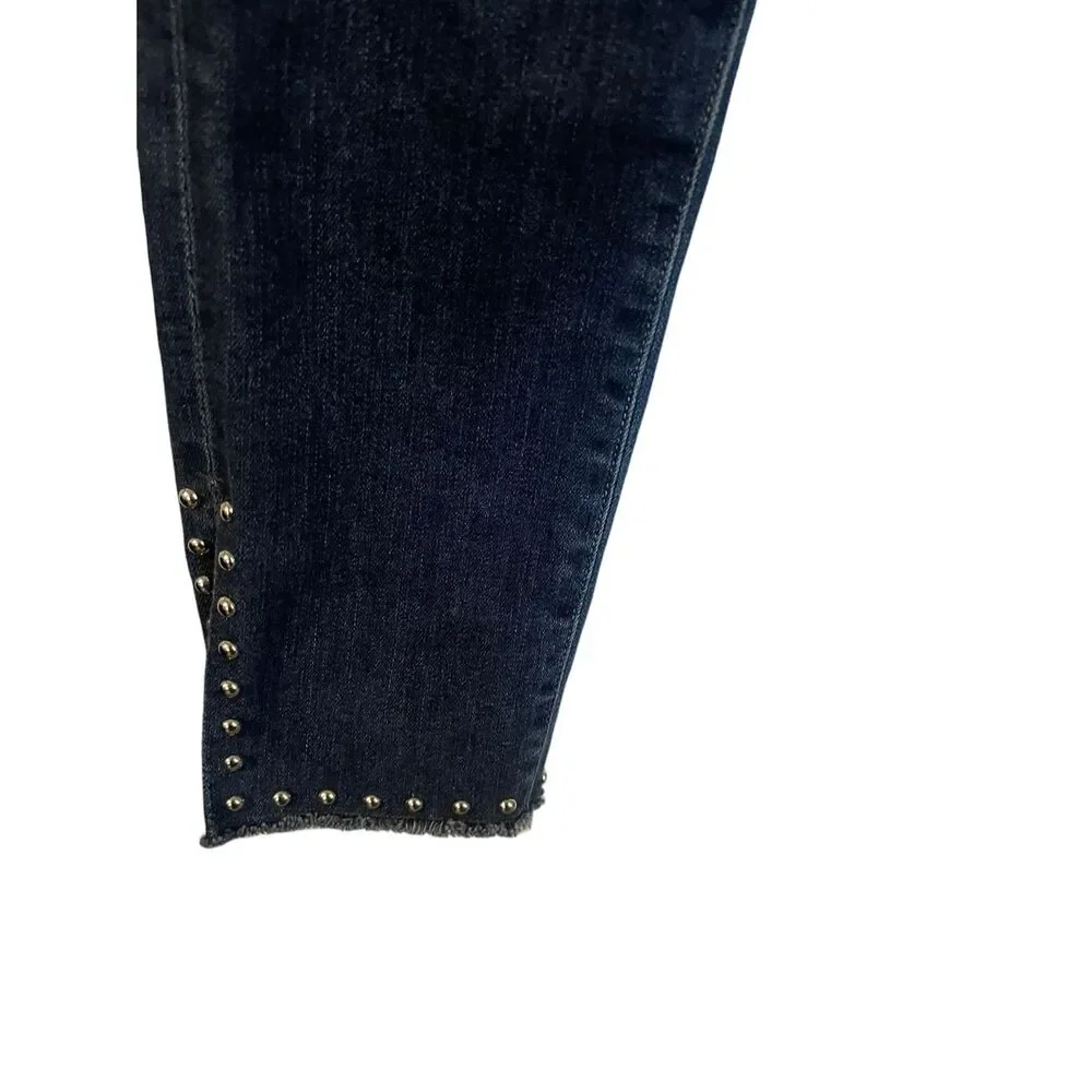 Citizens Of Humanity Womens Blue Denim Rocket High Rise Skinny Jeans Size 27
